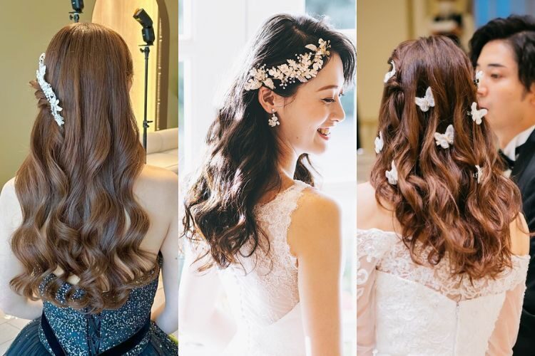 こなれ感ある髪型に♡花嫁に人気のダウンスタイル10選【今週のスタスナ】